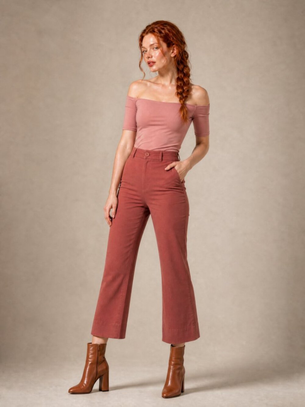 Apiece Apart Merida Pants in Clay